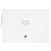 Breakfast Card (Back Horizontal)
