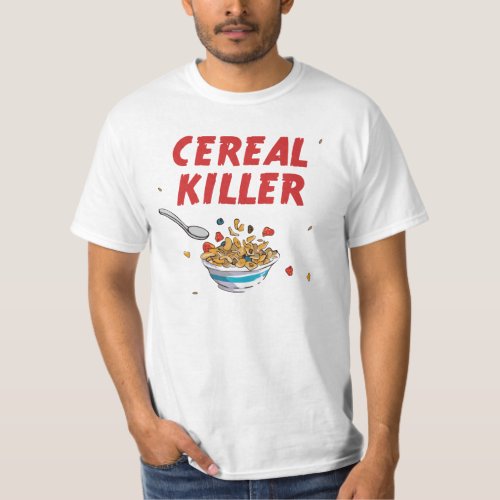 Breakfast Cereal Killer T_Shirt