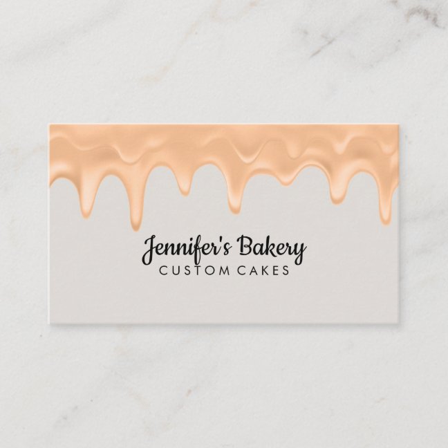 Breakfast Dessert Catering Business Card