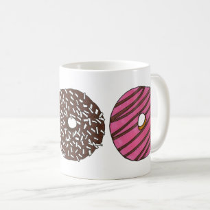 Breakfast Donut Doughnut Shop Junk Food Foodie Coffee Mug