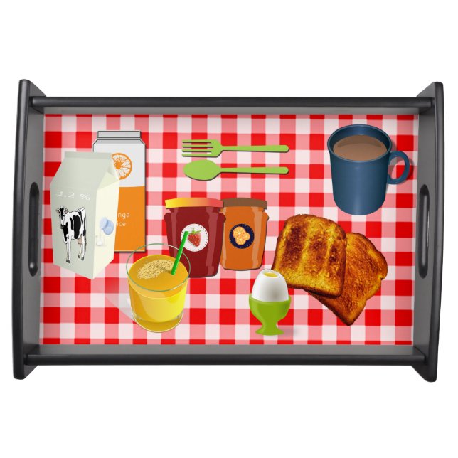 breakfast in bed serving tray (Front)