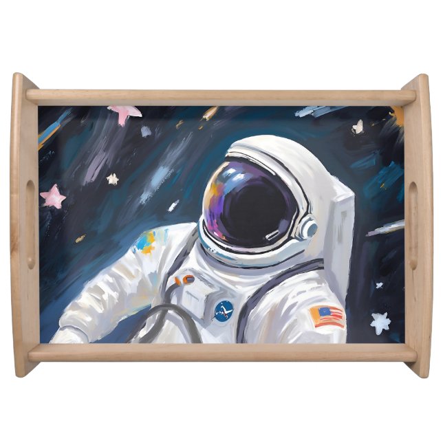 Breakfast in Orbit Serving Tray (Front)