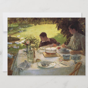 Breakfast in the Garden Card