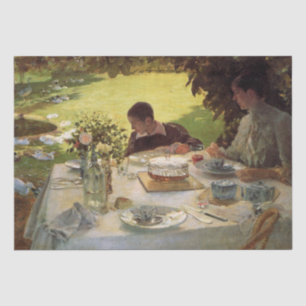 Breakfast in the Garden Tissue Paper