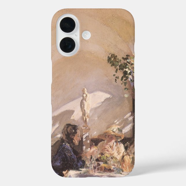 Breakfast in the Loggia by John Singer Sargent Case-Mate iPhone Case (Back)
