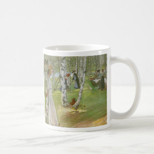 Breakfast in the Open by Carl Larsson Coffee Mug