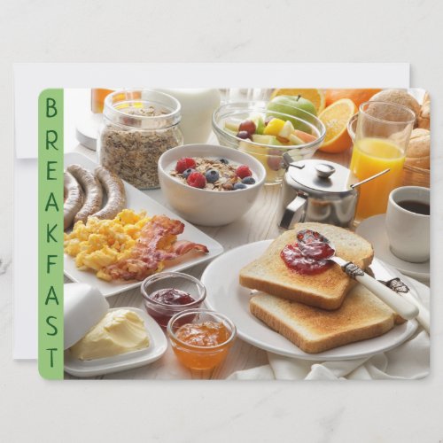 Breakfast Invitation