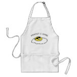 &quot;BREAKFAST IS COMING&quot; Cute Sunny Side Up Egg Adult Apron