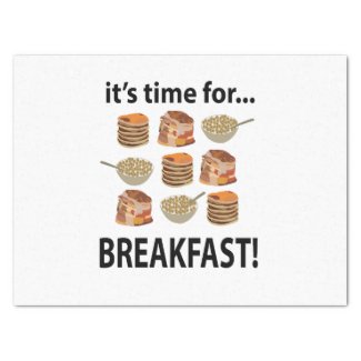 Breakfast Its Time For Breakfast 