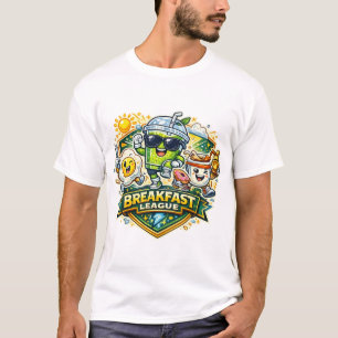 Breakfast League Badge T-Shirt
