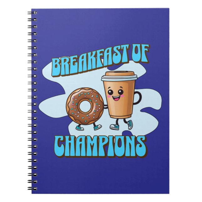 Breakfast of Champions Notebook (Front)
