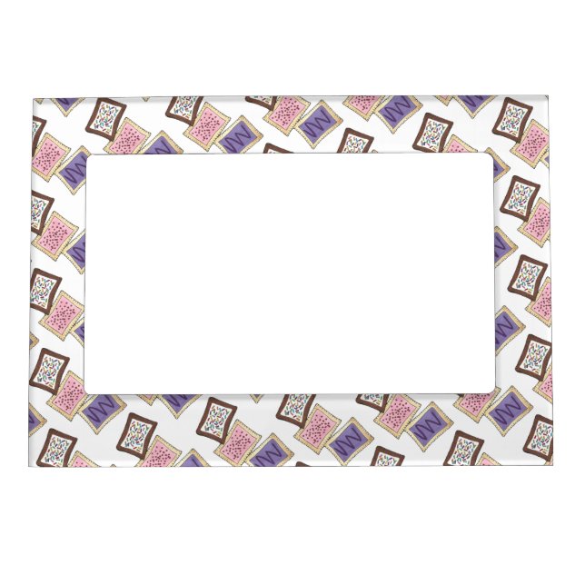 Breakfast Pastry Toaster Pastries Junk Food Foodie Magnetic Photo Frame (Front)