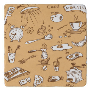 Breakfast Pattern 2 Trivet