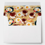 Breakfast Pattern 3 Envelope