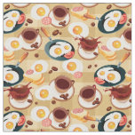 Breakfast Pattern 3 Fabric