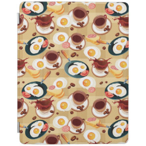 Breakfast Pattern 3 iPad Smart Cover