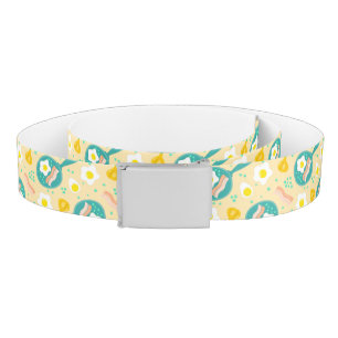 Breakfast Pattern Belt