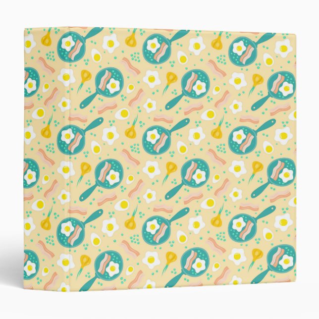 Breakfast Pattern Binder (Front/Spine)