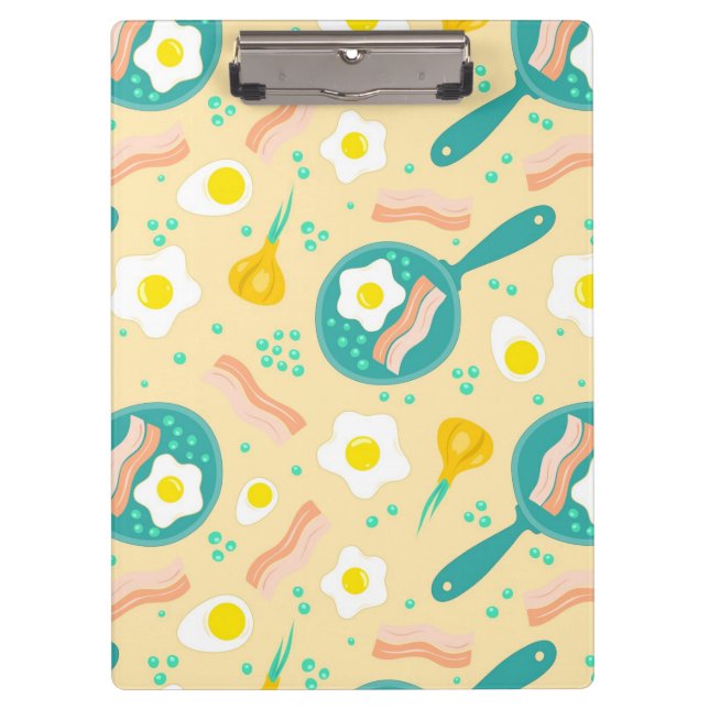 Breakfast Pattern Clipboard (Front)