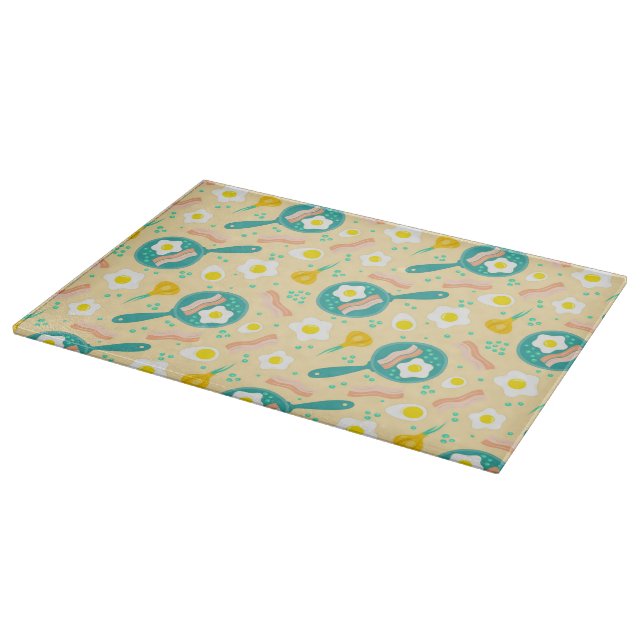 Breakfast Pattern Cutting Board (Corner)