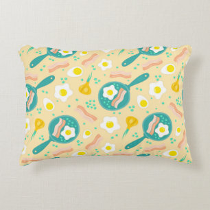 Breakfast Pattern Decorative Pillow