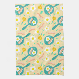 Breakfast Pattern Kitchen Towel