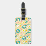 Breakfast Pattern Luggage Tag