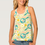 Breakfast Pattern Tank Top