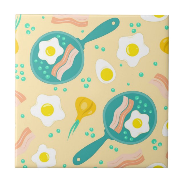 Breakfast Pattern Tile (Front)