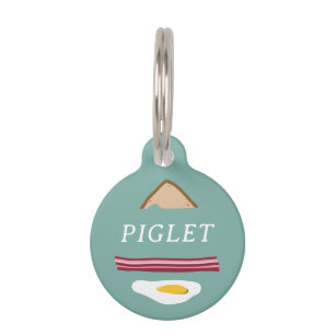 BREAKFAST PET ID TAG