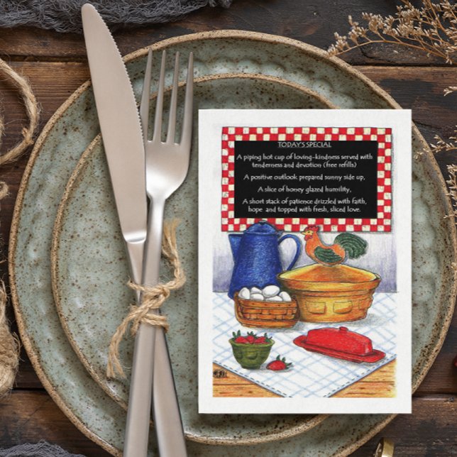 Breakfast Special Inspirational Card (Creator Uploaded)