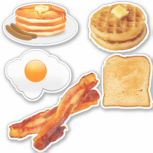 Breakfast Stickers