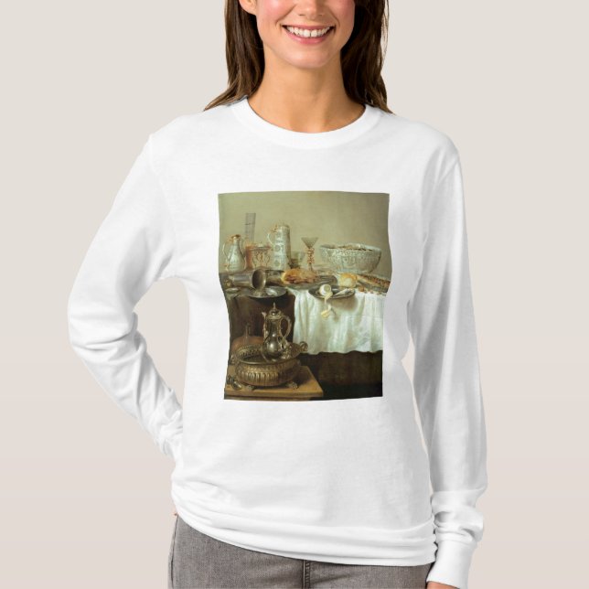 Breakfast Still Life, 1638 T-Shirt (Front)