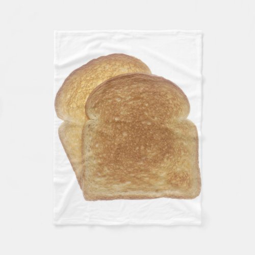 Breakfast Toast Fleece Blanket