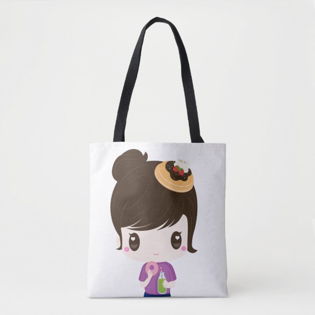 Breakfast Too! Tote Bag (Front)