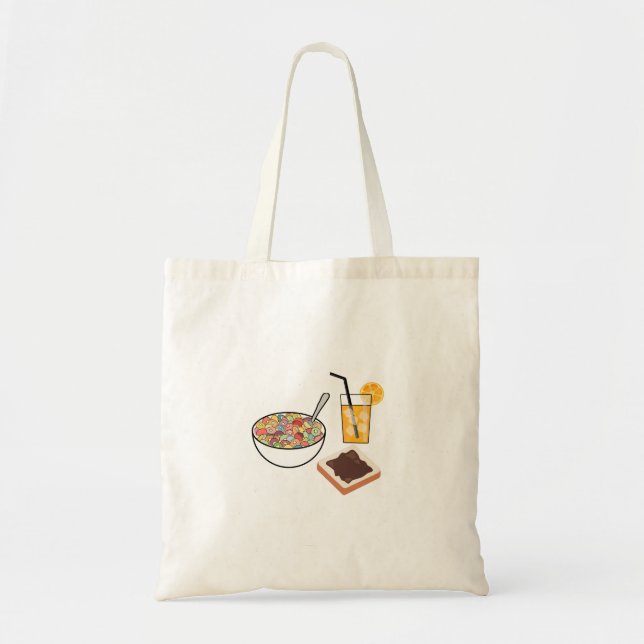 Breakfast Tote Bag (Front)