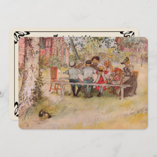 Breakfast Under the Big Birch BBQ Party Invitation