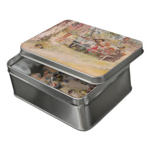 Breakfast Under the Big Birch by Carl Larsson Jigsaw Puzzle