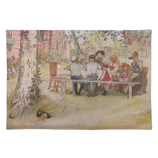Breakfast Under the Big Birch Placemat (Front)