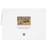 Breakfast under the Birch Tree Cards (Back Horizontal)