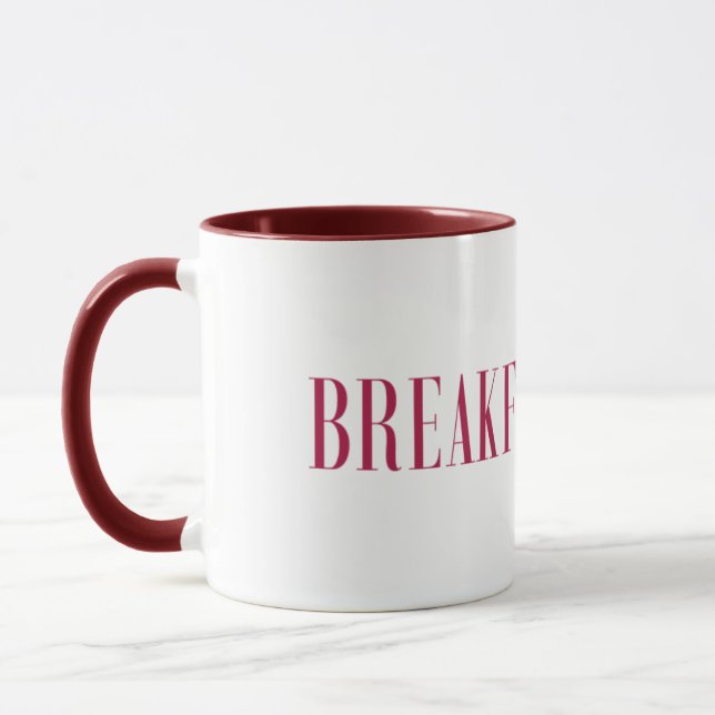 Breakfast Wine - Coffee Mug (Left)