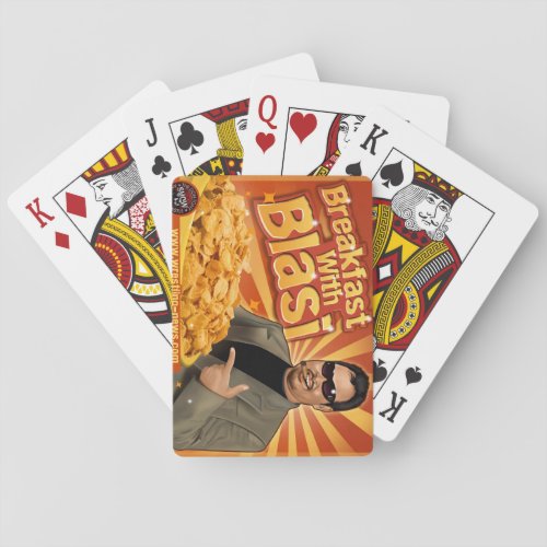 Breakfast With Blasi Bicycle Playing Cards