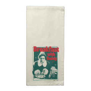 Breakfast With Buddy Cloth Napkin