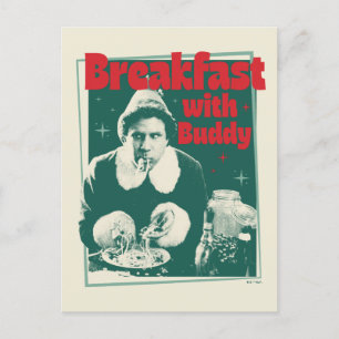 Breakfast With Buddy Holiday Postcard