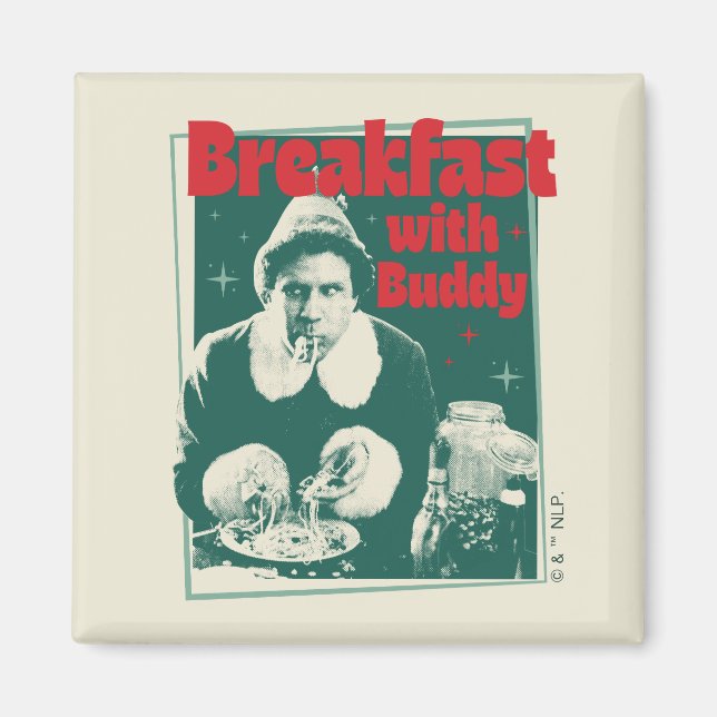 Breakfast With Buddy Magnet (Front)