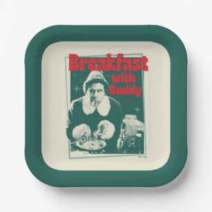 Breakfast With Buddy Paper Plates