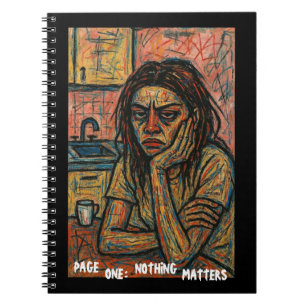 'BREAKFAST WITH NO GOD' NOTEBOOK