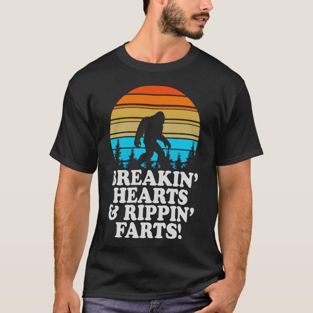 Breakin Hearts Rippin Farts T-Shirt (Front)