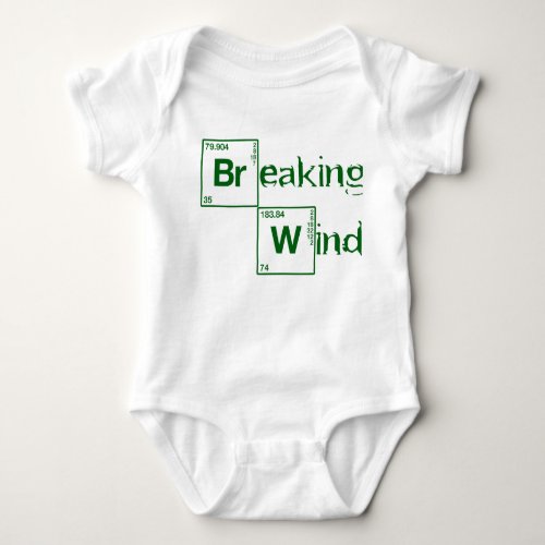 Breaking Bad Inspired Breaking Wind Infant Creeper