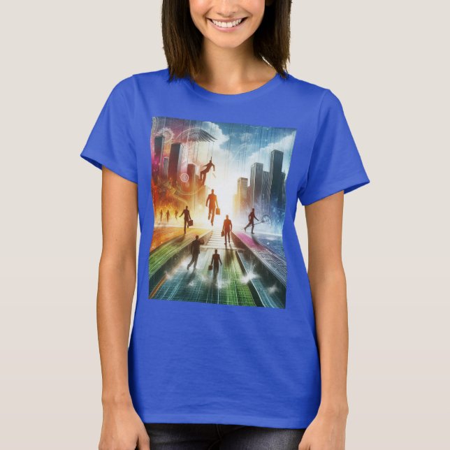 Breaking Barriers, Building Futures T-Shirt (Front)